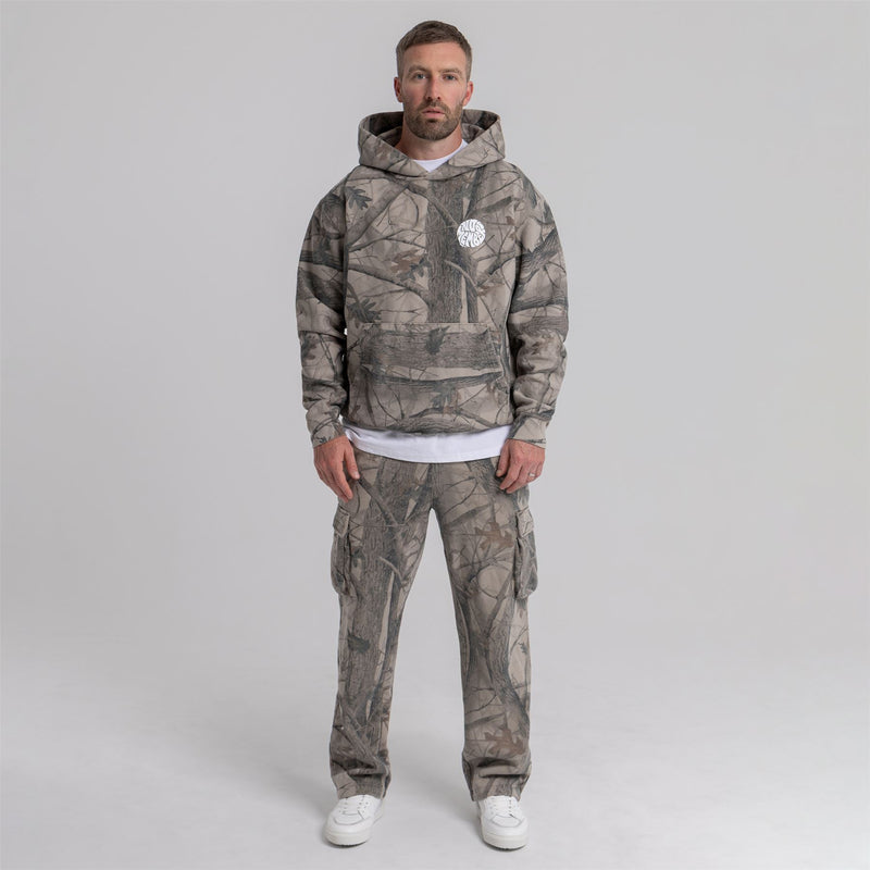 Tree Camo Hoodie Multi Green