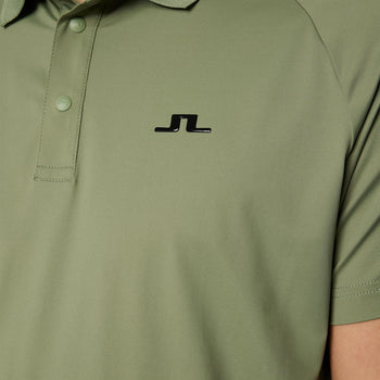 Tech Hybrid Regular Fit Polo Oil Green