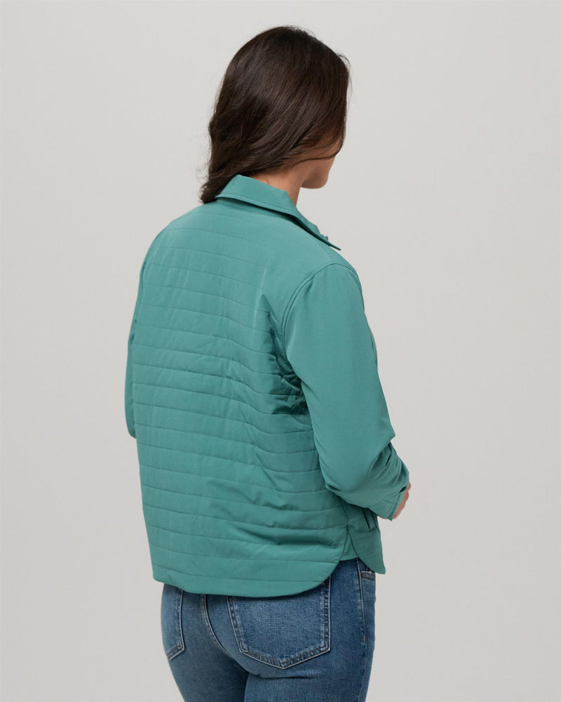 Avery Windproof Shirt Jacket Agave