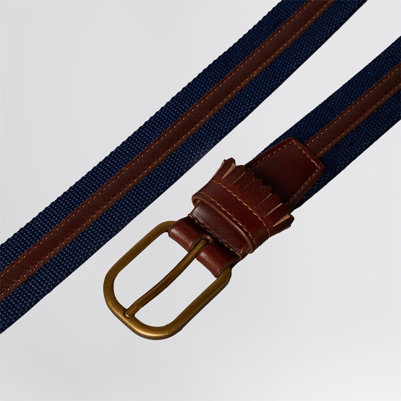 Originals Golf Leather Belt Night Indigo