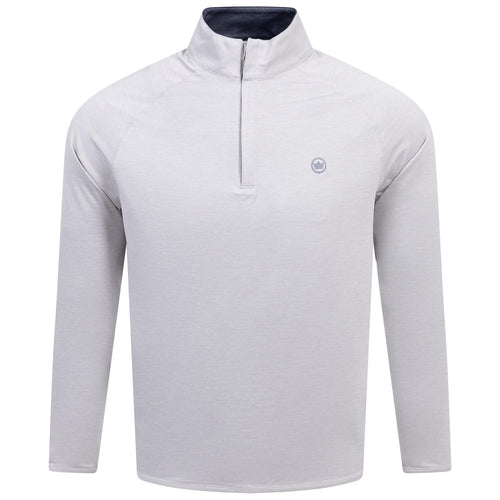 Stealth Performance Quarter Zip Mid Layer British Grey