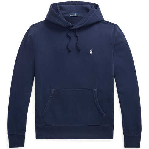 Polo Golf Cotton Knit Hoodie Cruise Navy - AW24