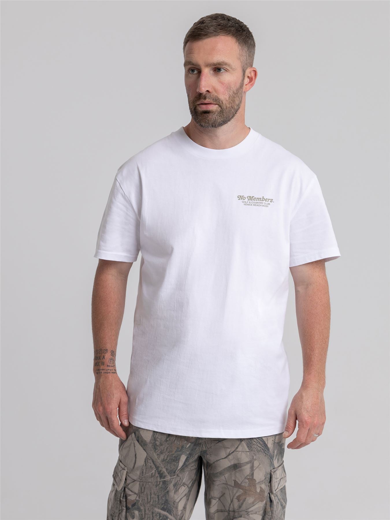 Tree Camo T-Shirt White
