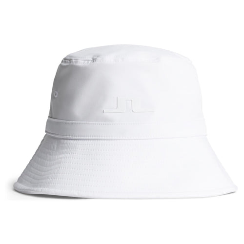 Womens Siri Tech Stretch Bucket Hat White - AW24