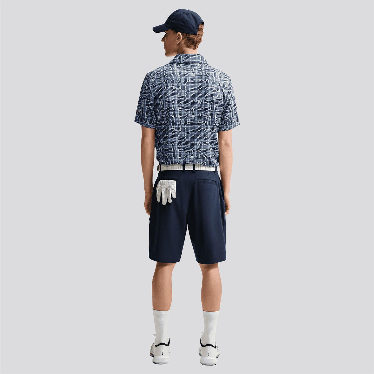 Dri-FIT Par 5 Tartan Camo Polo Diffused Blue