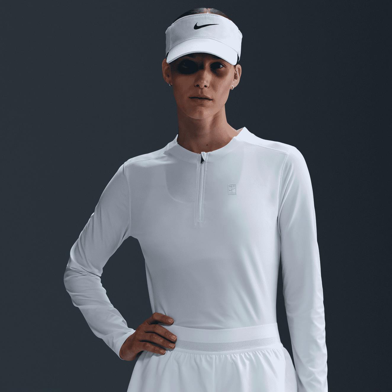 Dri-FIT Court Advantage Mid Layer White