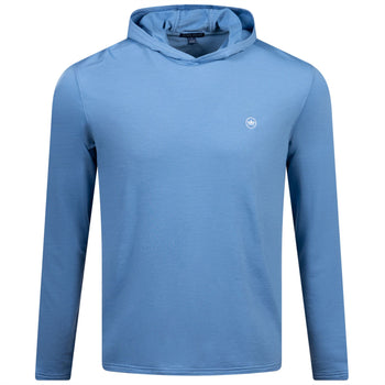 Excursionist Flex Hoodie Heather Brook Blue
