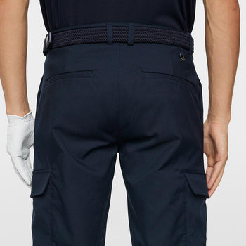 Aksel Soft Twill Cargo Trousers JL Navy