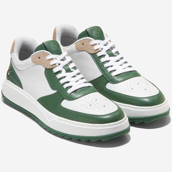 GRANDPRO Crossover Golf Shoes Myrtle/Optic White
