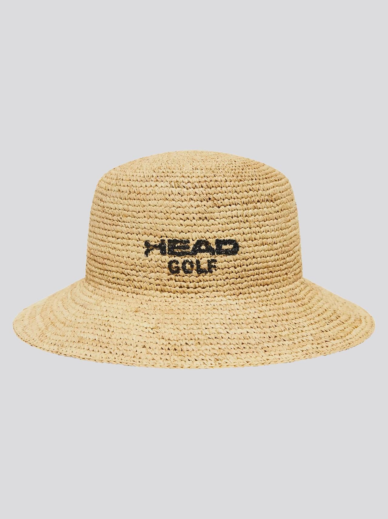 Raffia Bucket Hat Natural