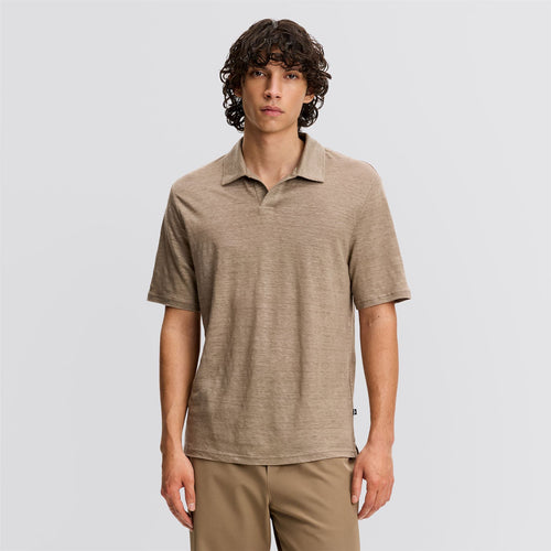 Roy Linen Polo Brindle