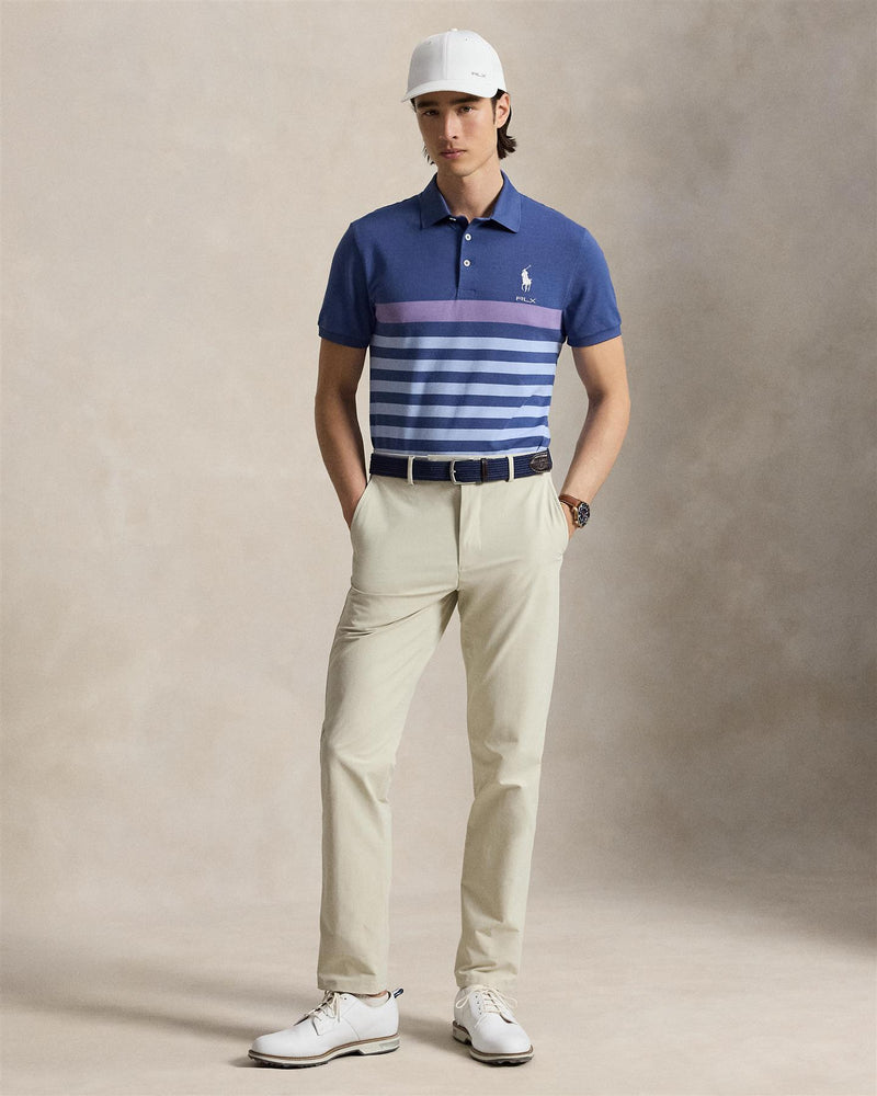 Tailored Fit Performance Polo Shirt Wisteria Multi