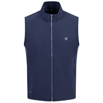 Solstice Performance Hybrid Full Zip Gilet Navy