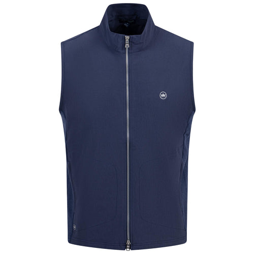 Solstice Performance Hybrid Full Zip Gilet Navy - SS25