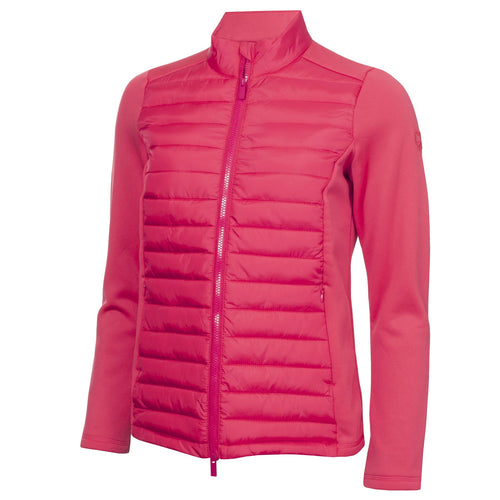 Womens Hutchinson Hybrid Jacket Berry Pink - SS24