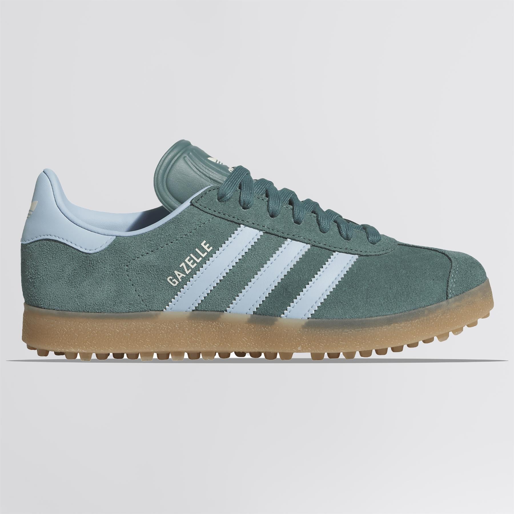 Gazelle Spikeless Golf Shoes Preloved Teal/Clear Sky/Gum