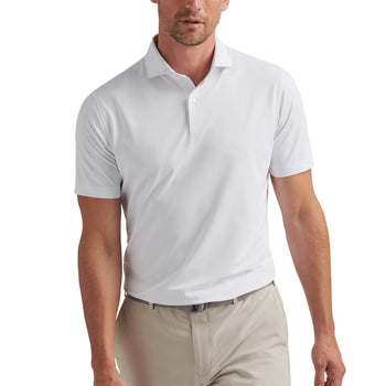 Soul Performance Mesh Polo White