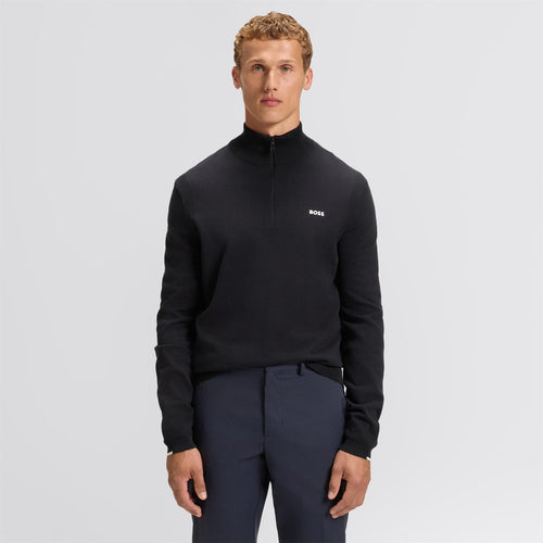Ever Quarter Zip Mid Layer Dark Blue