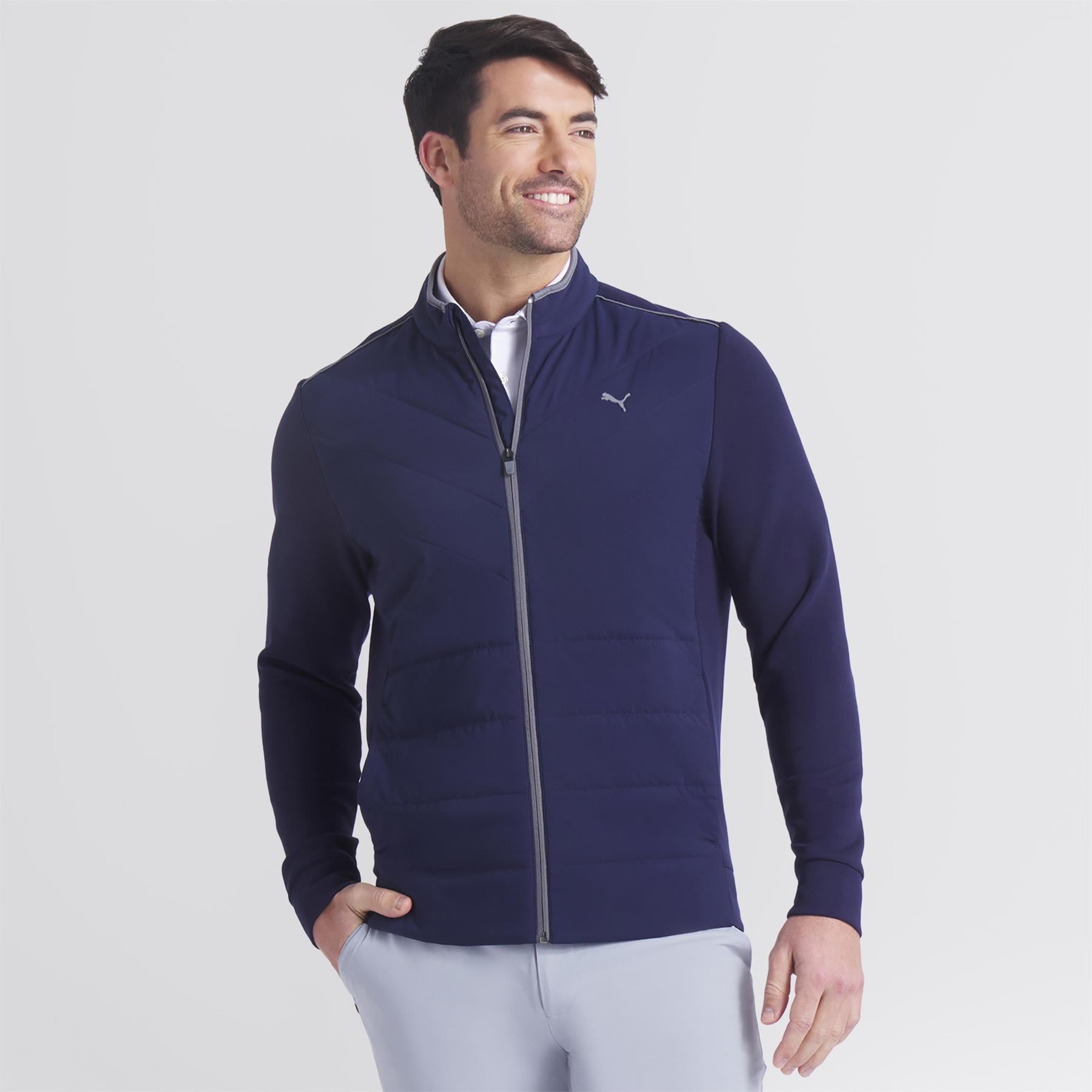 Cloudspun Fleece Hybrid Jacket Deep Navy