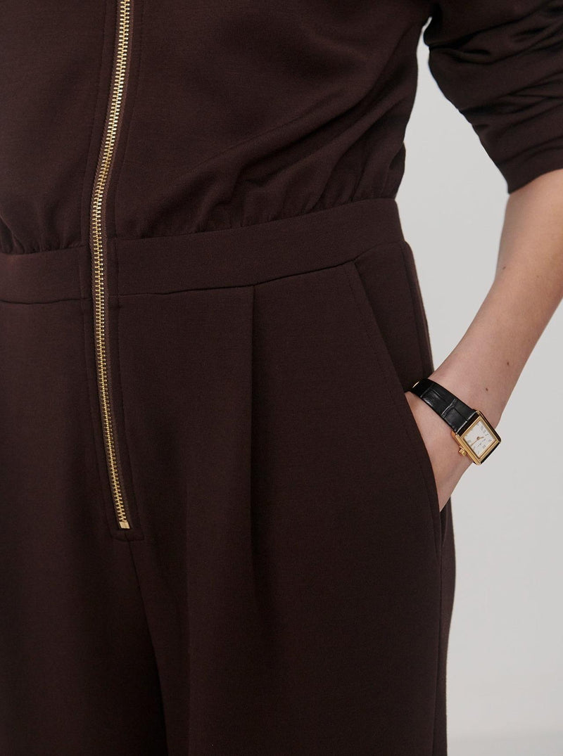 Jessie Jumpsuit Coffee Bean