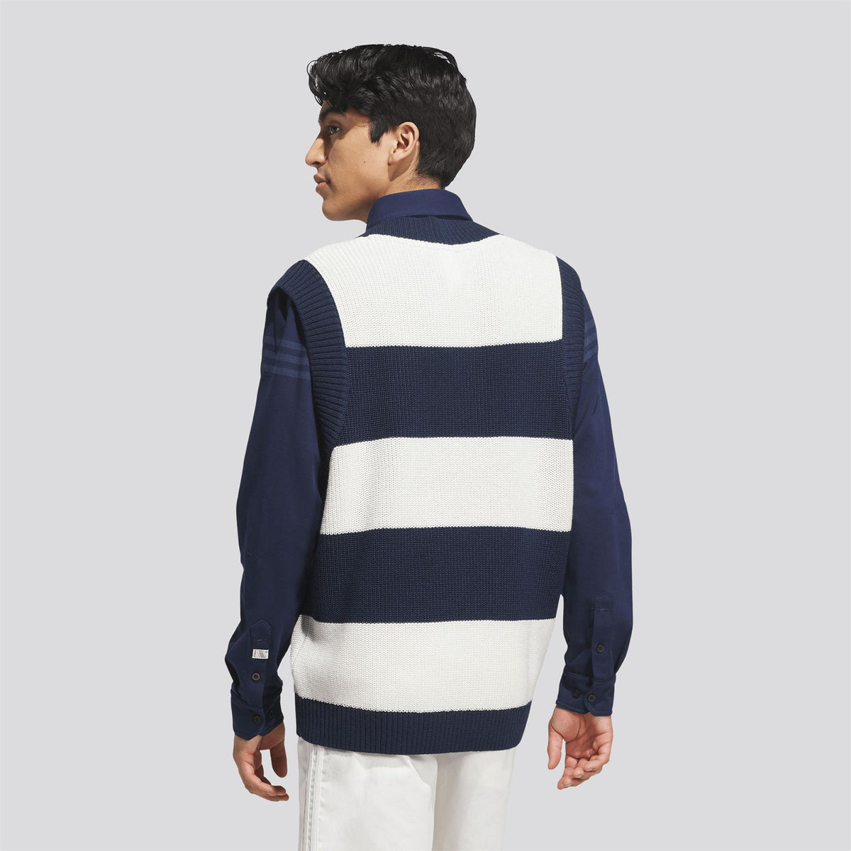 Originals Oversized Vest Night Indigo/Chalk White