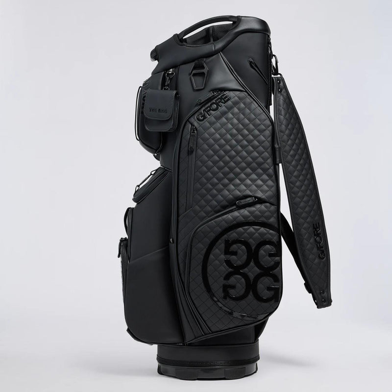 Novelty Embossed Croc Leather Tour Bag Onyx