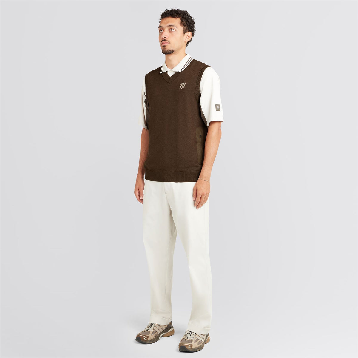 Merino Wool Vest Hickory