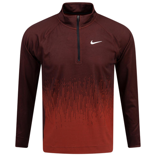 Dri-FIT ADV Tour Half Zip Mid Layer Dragon Red/Burgundy Crush - AW24