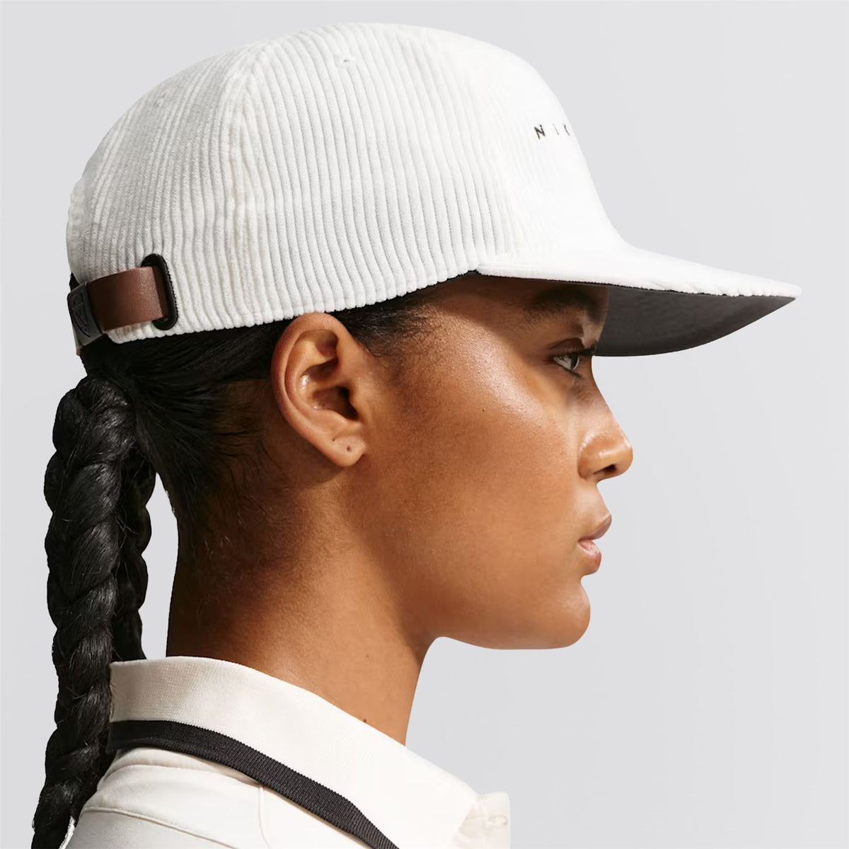 Pro Flat Bill Cord Golf Cap Sail/Anthracite