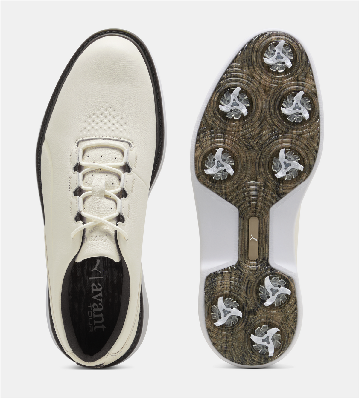 x REALTREE Helsinki G Spikeless Golf Shoes Warm White/Birch