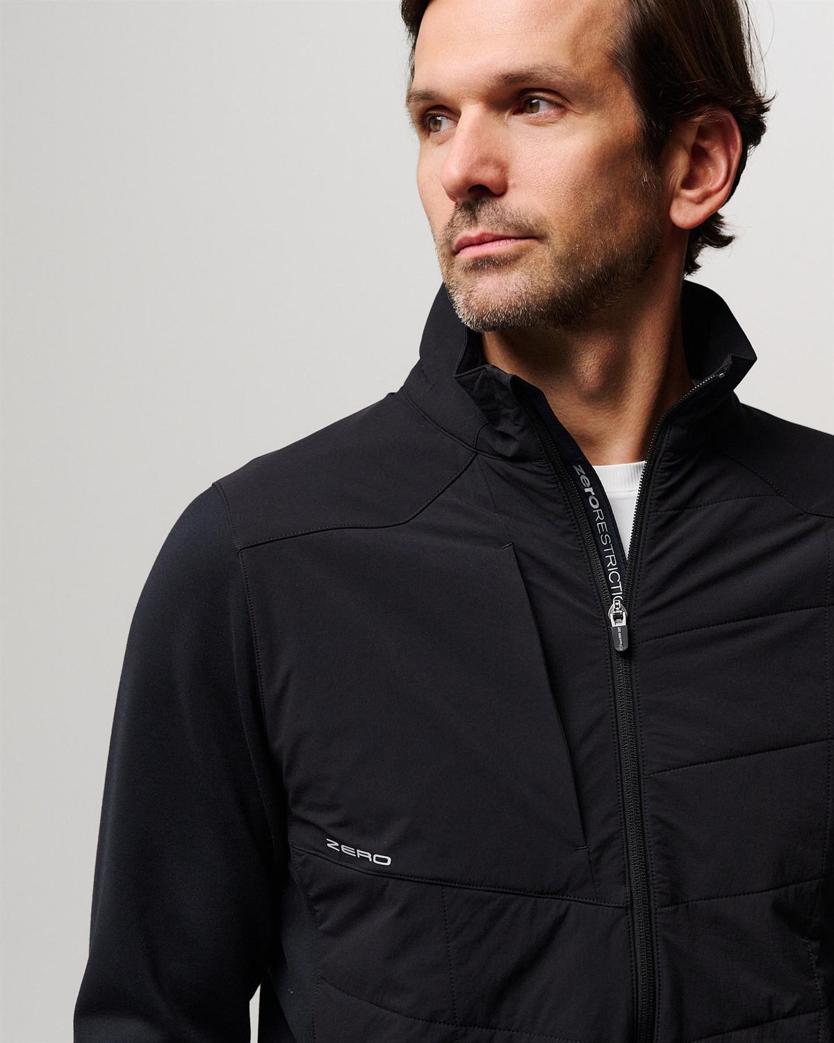 Rocky Primaloft Fill Full Zip Hybrid Jacket Black