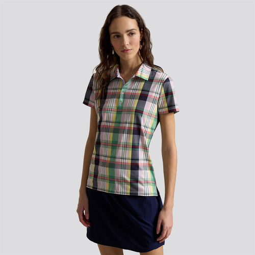 RLX Printed Lightweight Airflow Polo Spring Madras