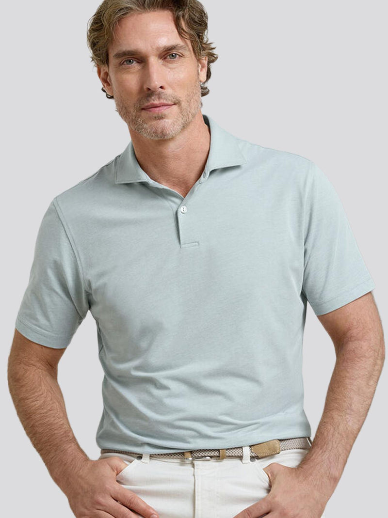 Albatross Cotton-Blend Pique Polo