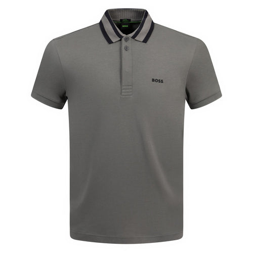 Paule Cotton Polo Light Grey - W24