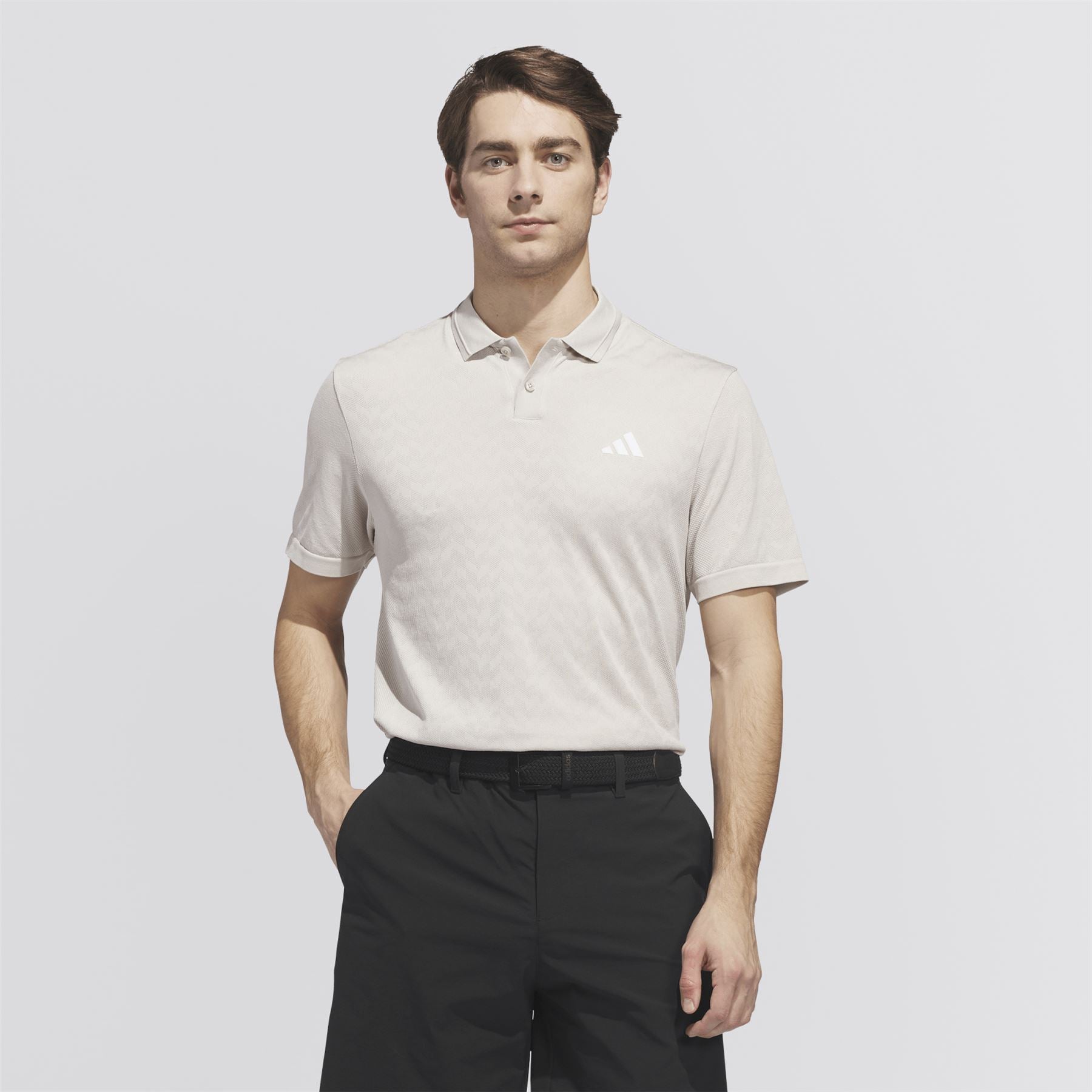 Ultimate365 Seamless Polo Wonder Alumina/White