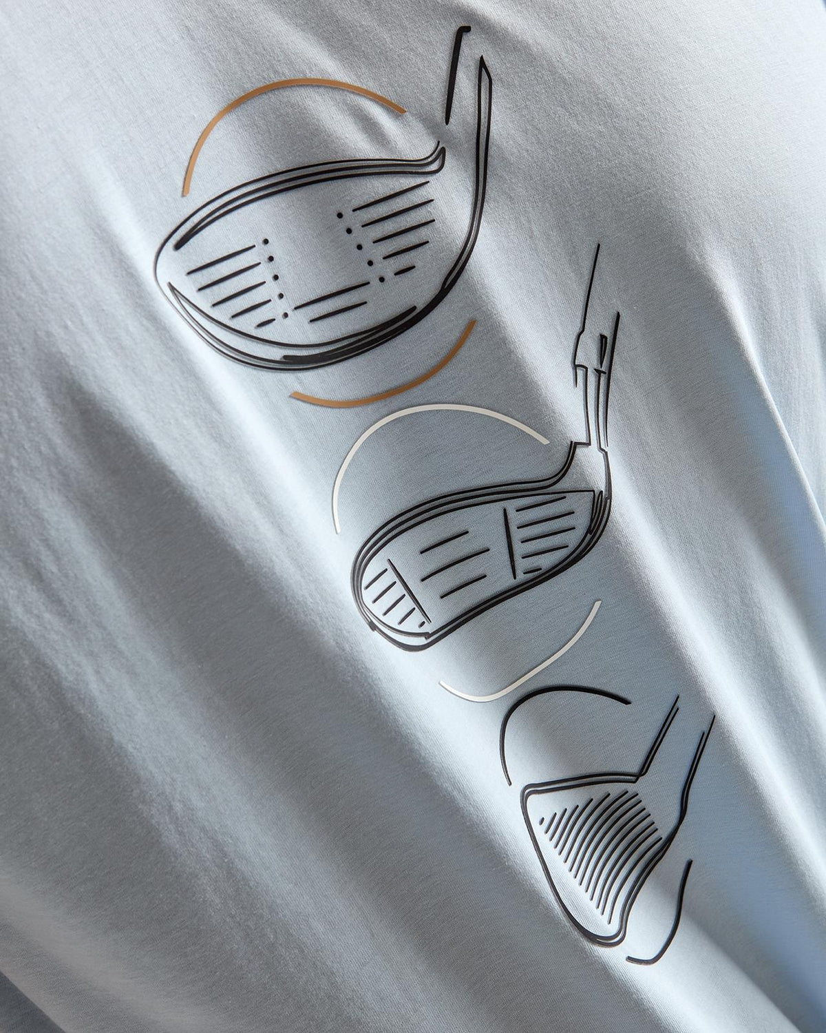 Birdie T-Shirt Open Blue