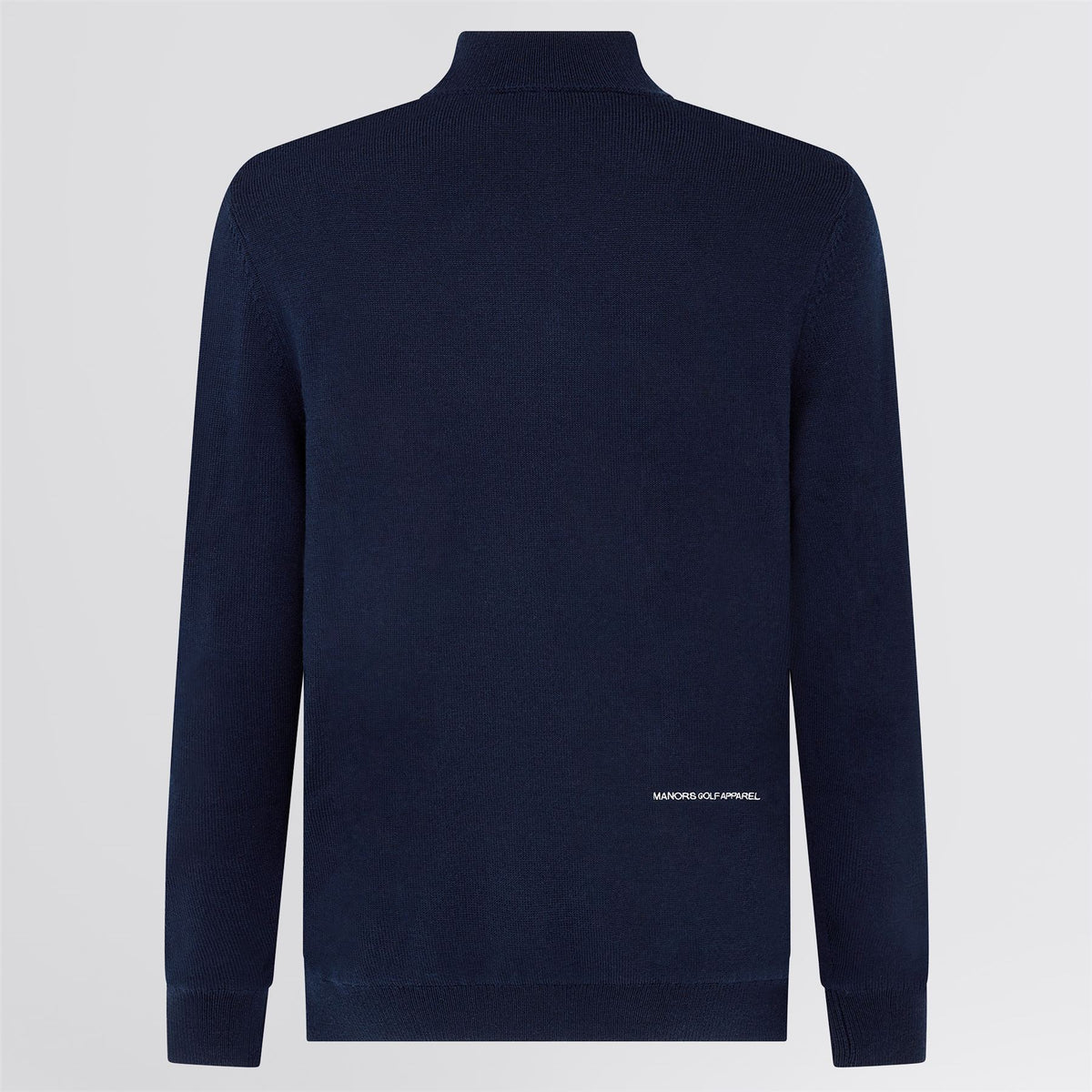 Merino Wool Quarter Zip Windbreaker Midnight