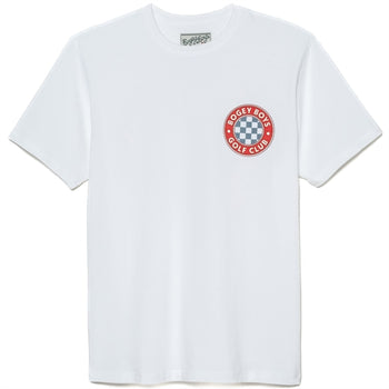 BBGC Check T-Shirt White