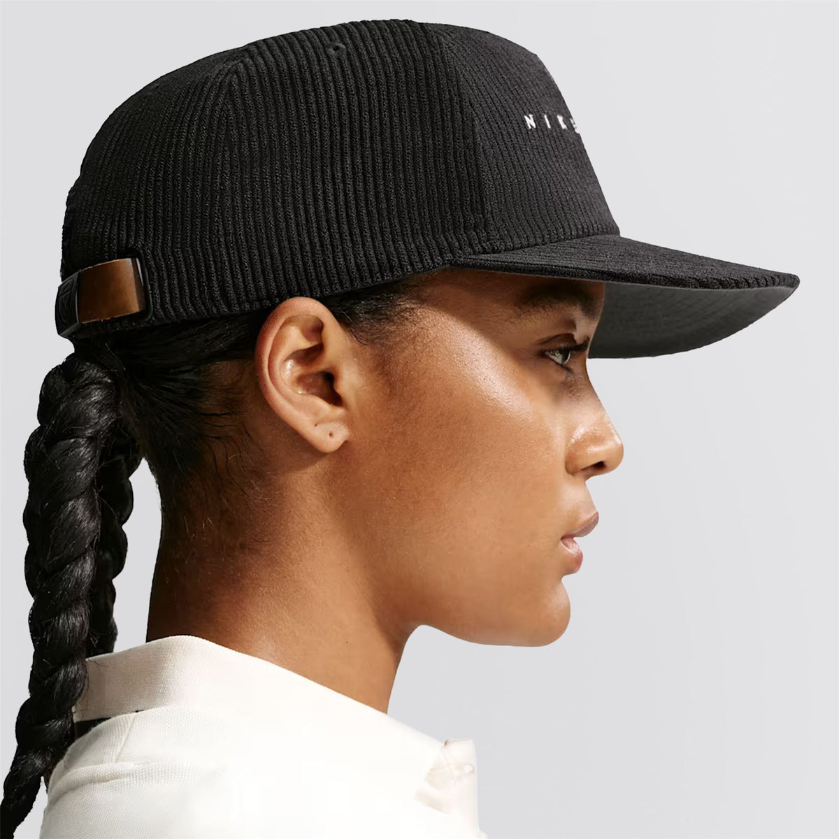 Pro Flat Bill Cord Golf Cap Black/Anthracite