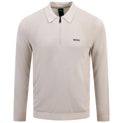 Momentum Lite LS Polo Open Beige