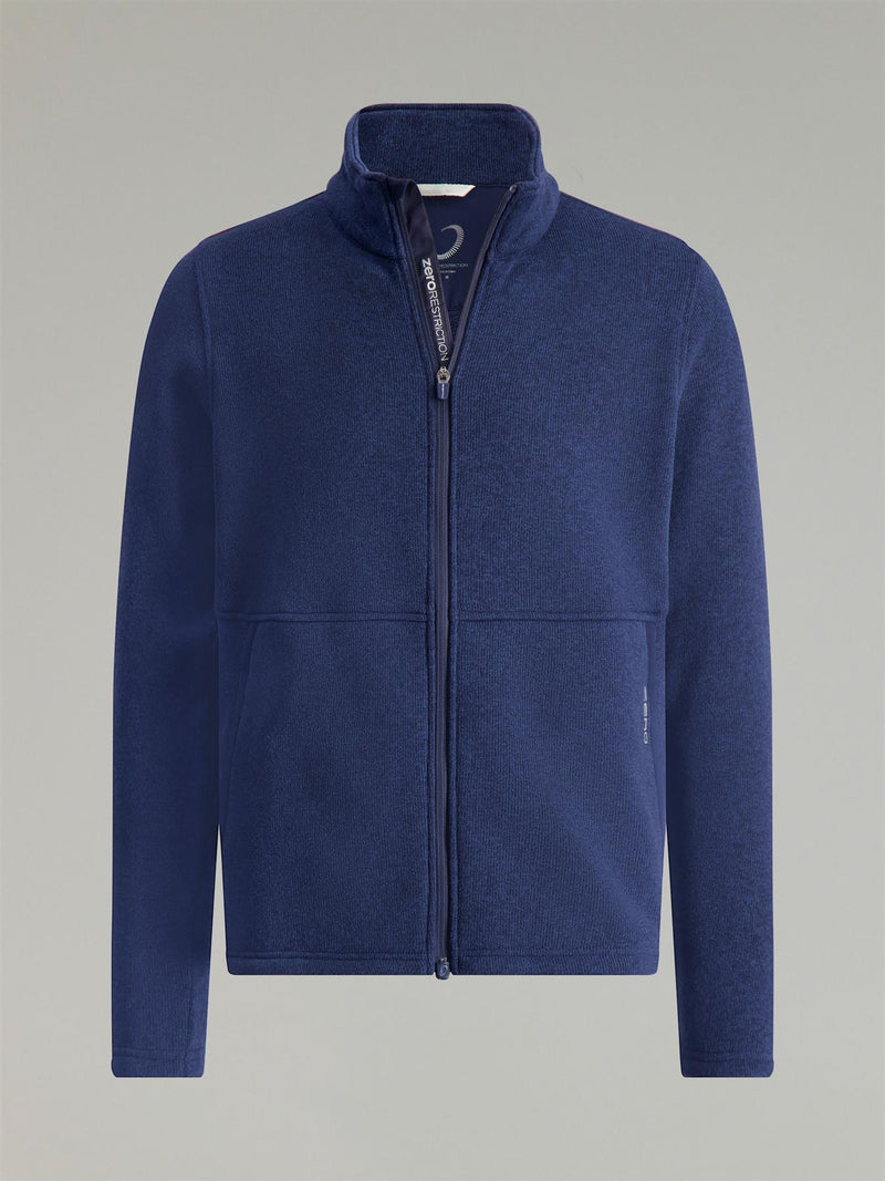 Maier Sweater Knit Fleece Jacket Navy