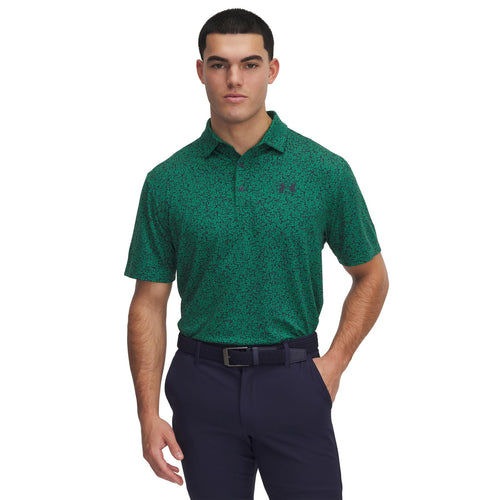 Playoff 3.0 Printed Polo Team Green/Midnight Navy - SS25