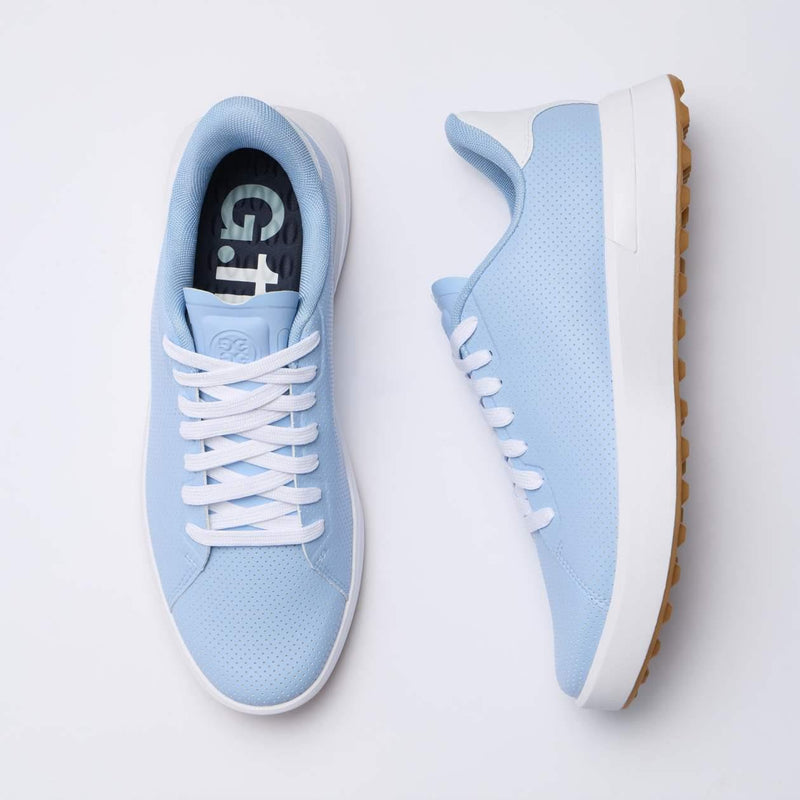 G.112 Perforated Hybrid Spikeless Golf Shoes Cerulean/Snow