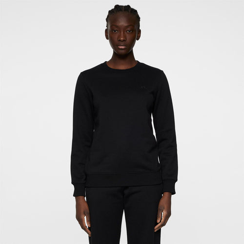 Alpha Crew Neck Sweater Black