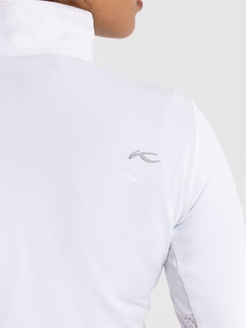 Womens Sunshine Sport Half Zip White