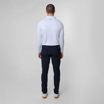 Bannock LS Polo Mist Grey