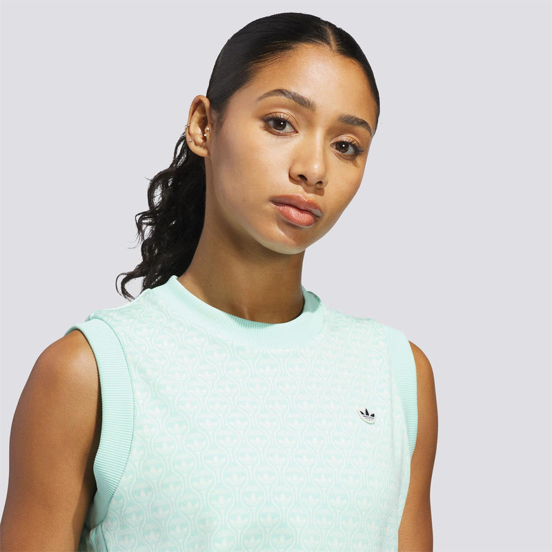 Originals All Over Vest Clear Mint