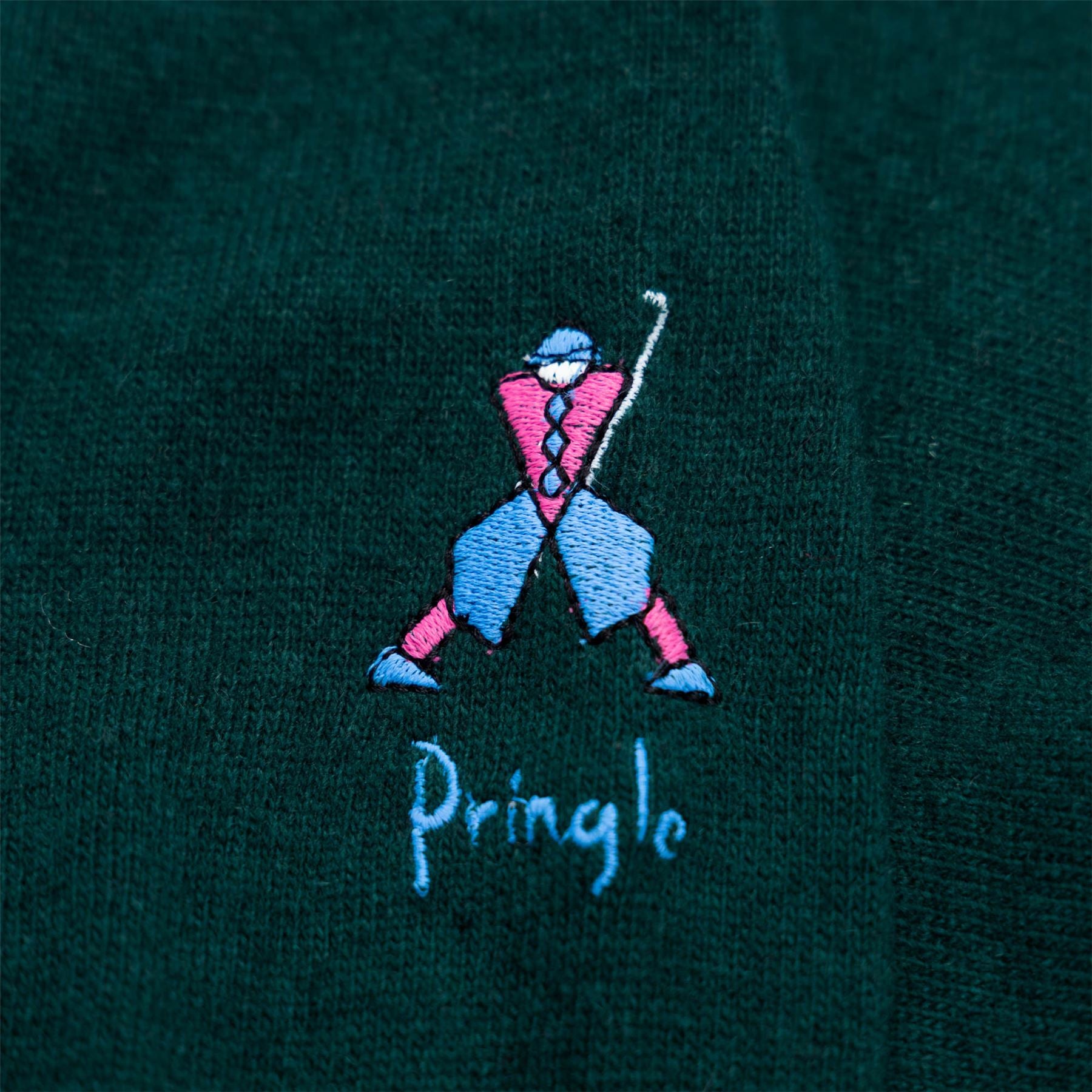 Pringle George Knitwear JAMES PRINGLE KNIT JUMPER CABLE KNIT MENS