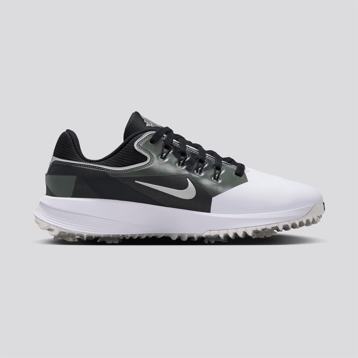 Victory Pro 4 NRG OC26 Spiked Golf Shoes White/Black/Metallic Silver