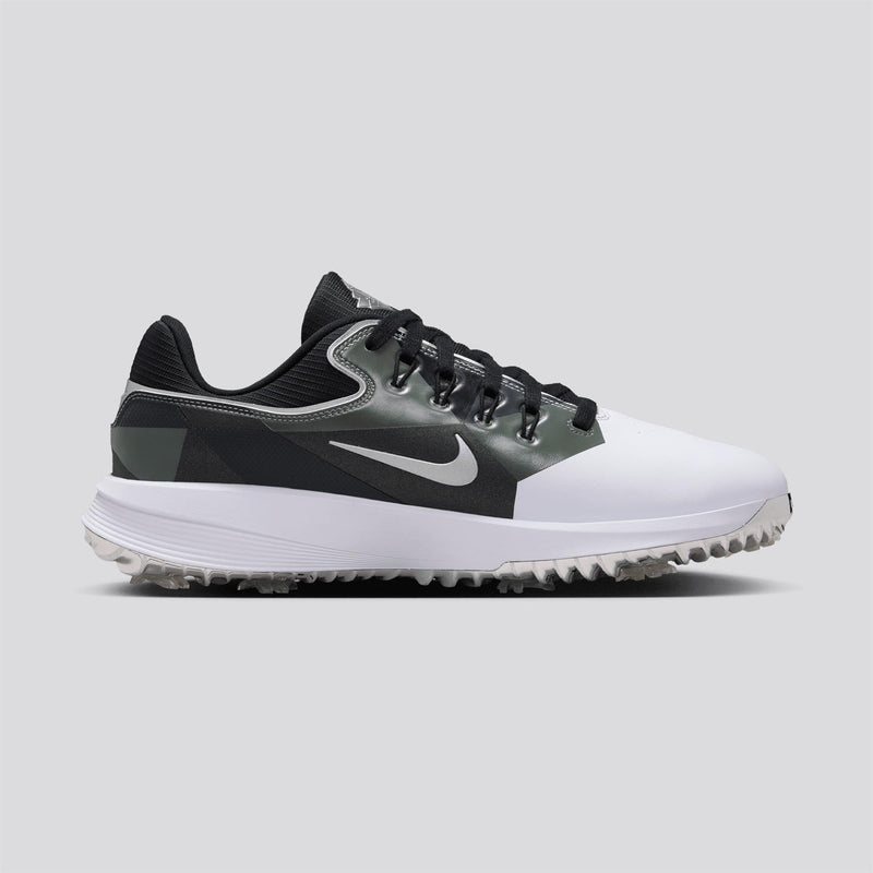 Victory Pro 4 NRG OC26 Spiked Golf Shoes White/Black/Metallic Silver